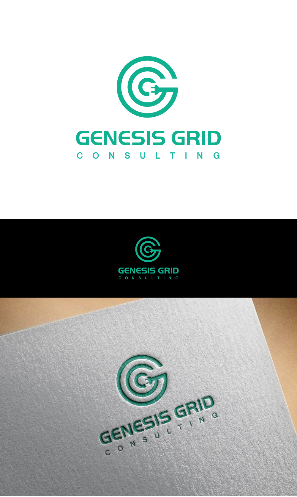 Logo Design by designertec for Genesis Grid Consulting | Design #33160601