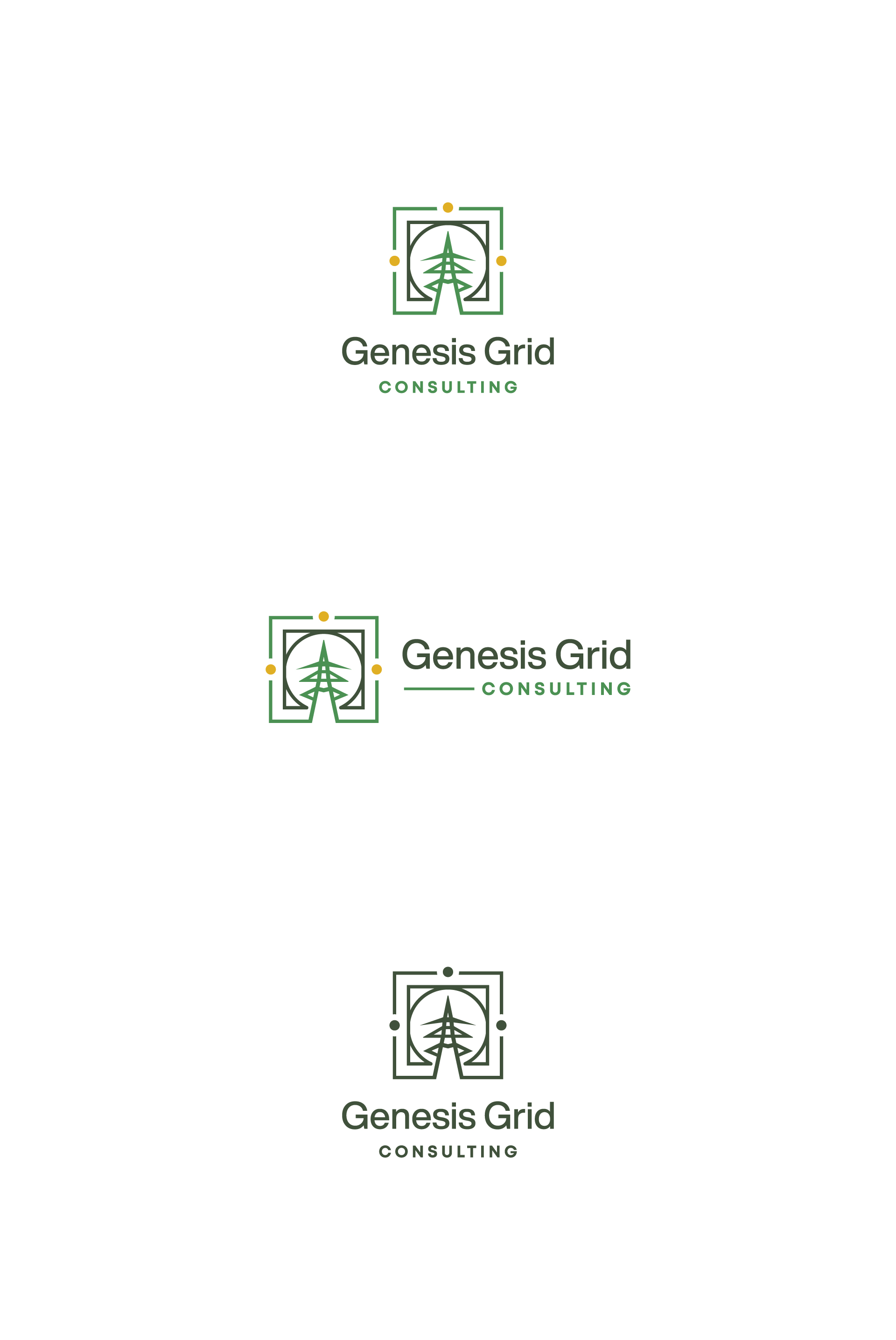Logo-Design von Moon Design. für Genesis Grid Consulting | Design #33172847