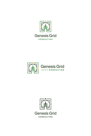 Logo Design by Moon Design. for Genesis Grid Consulting | Design: #33172847