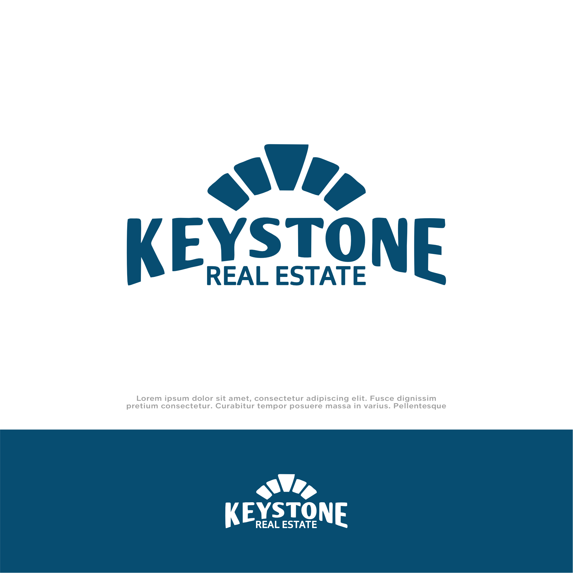 Serious, Professional, Real estate Logo Design for Keystone or Keystone
