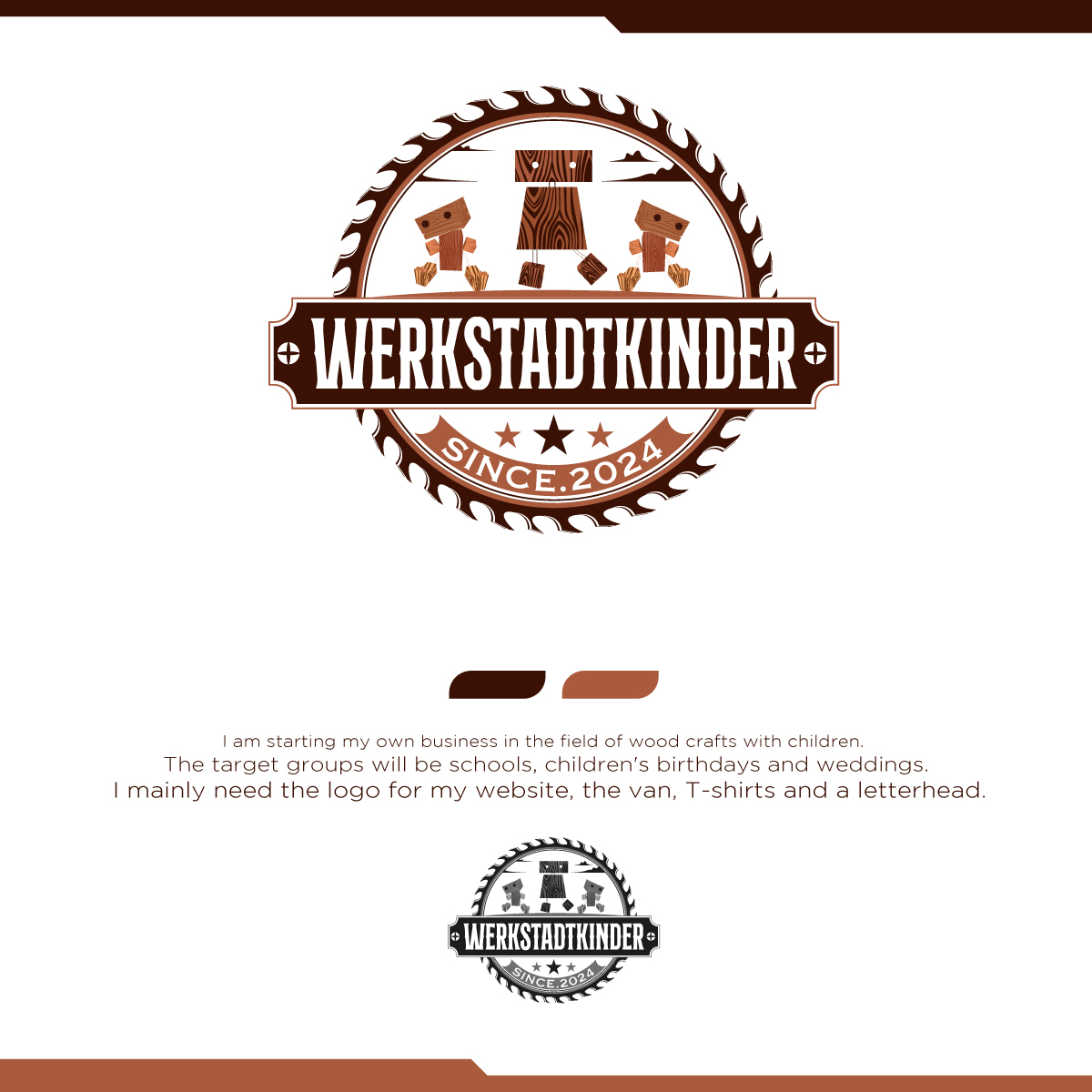 Diseño de Logo por Suvendu.S para werkstadtkinder | Diseño #33176381