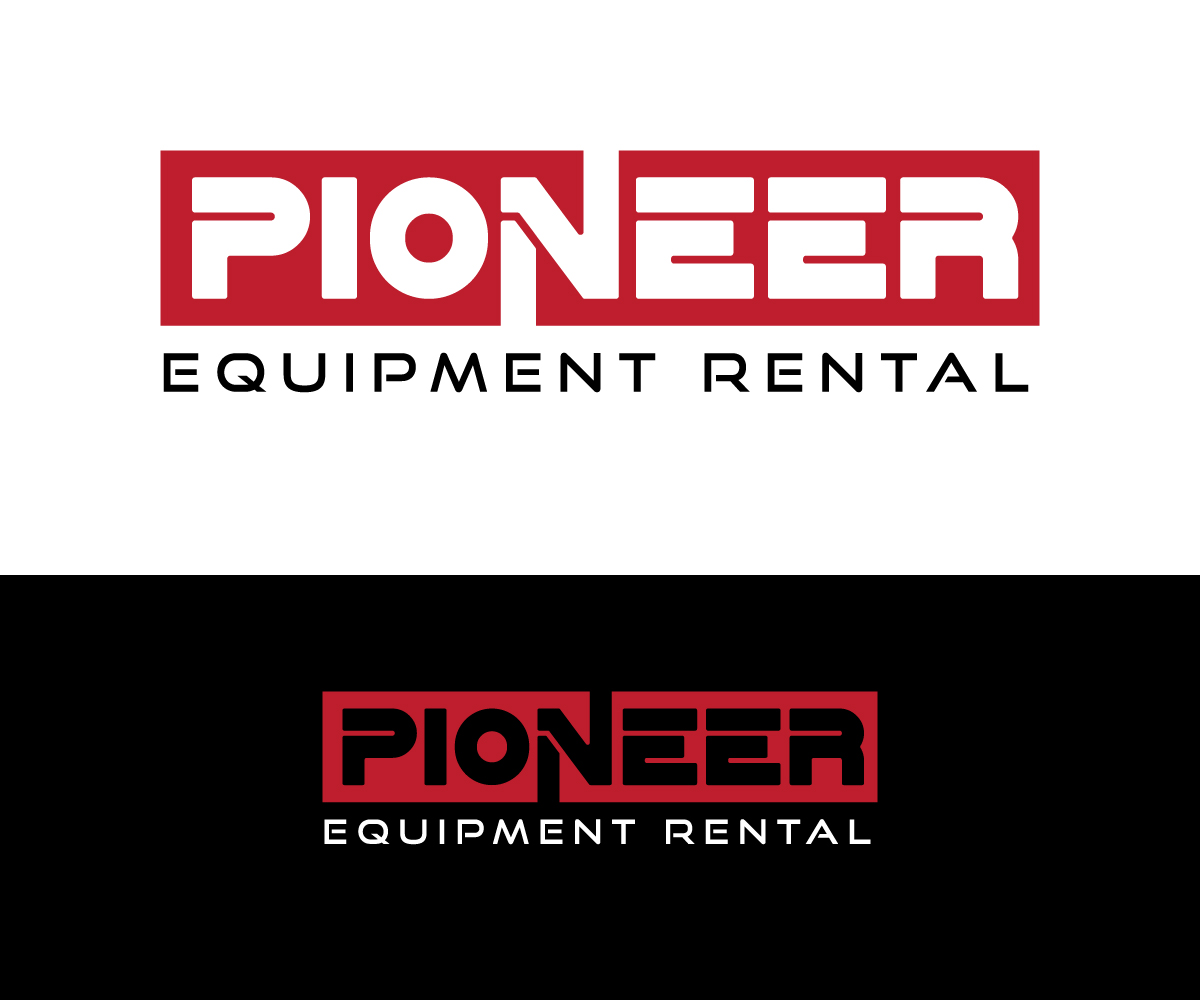 Logo-Design von Kavth für Pioneer Equipment Rental | Design #33168240