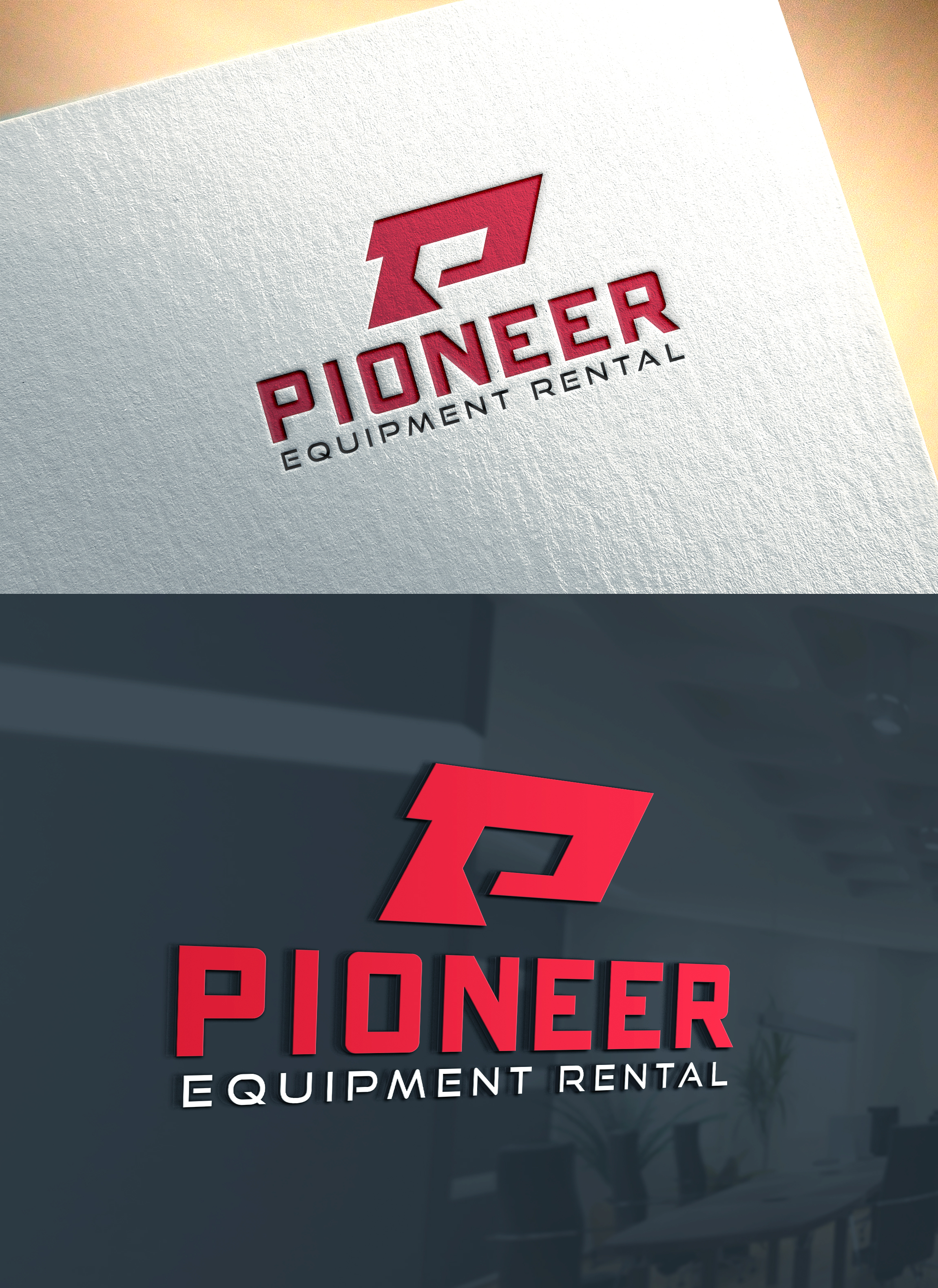 Logo Design by DesignMaker 2 for Pioneer Equipment Rental | Design #33172114