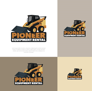 Logo Design by Transformed Design Inc. for Pioneer Equipment Rental | Design: #33157287