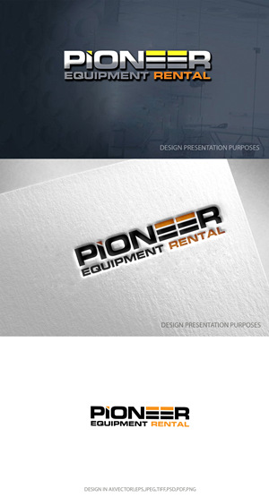 Logo Design by zebronicgraphic for Pioneer Equipment Rental | Design: #33155729