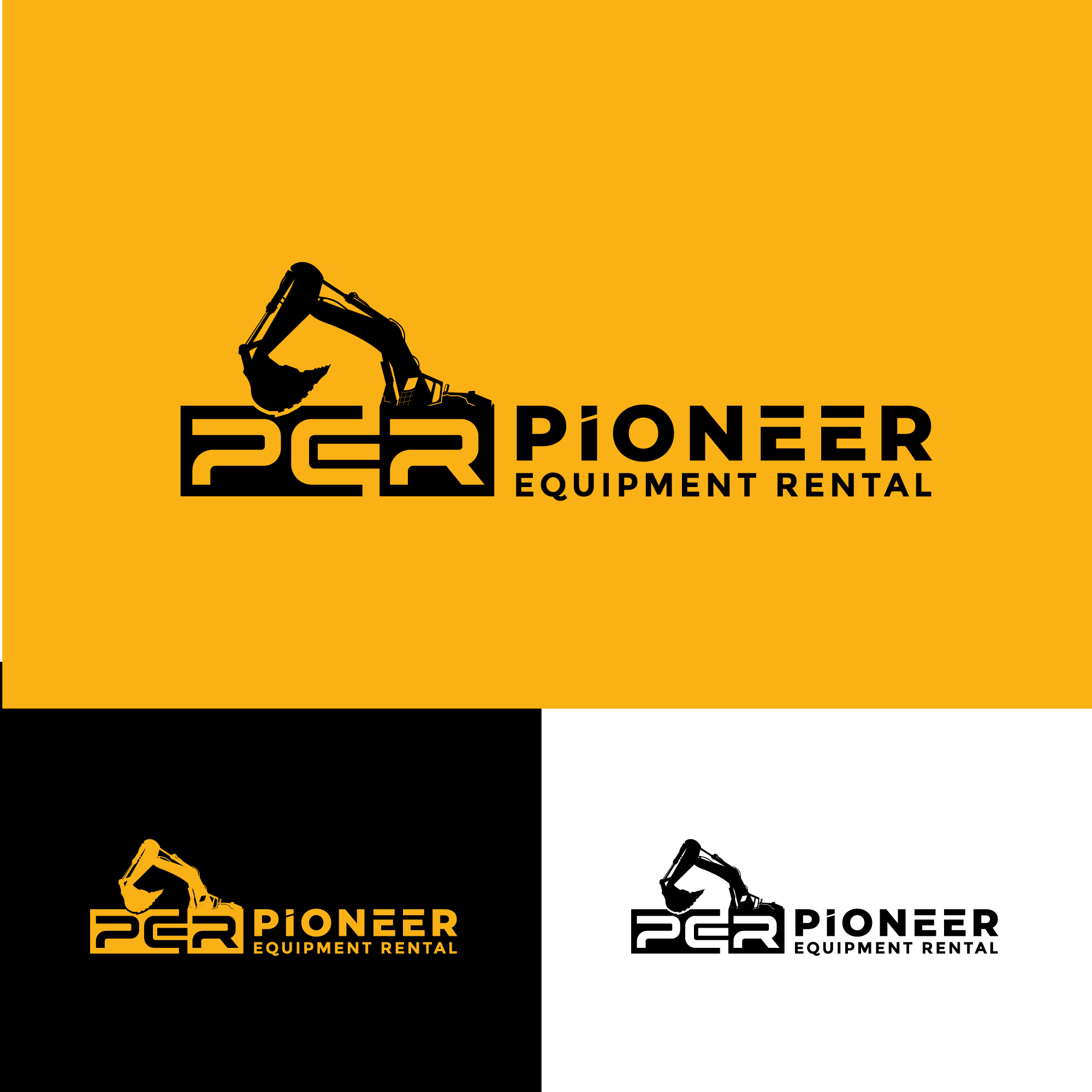 Logo Design by UMBRA Designs for Pioneer Equipment Rental | Design #33151972