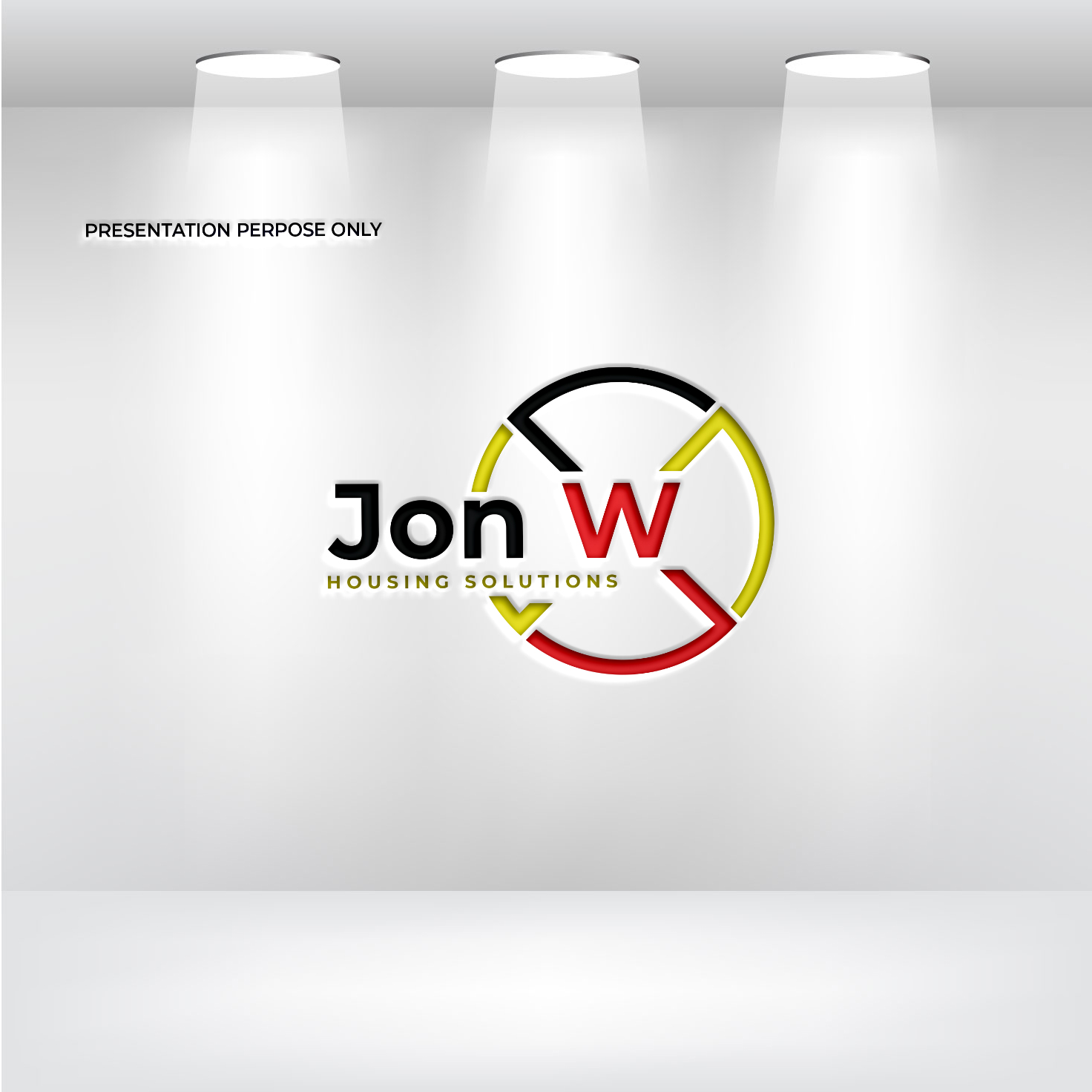 Logo Design by RS_Design for Jon W Home Sales | Design #33156857