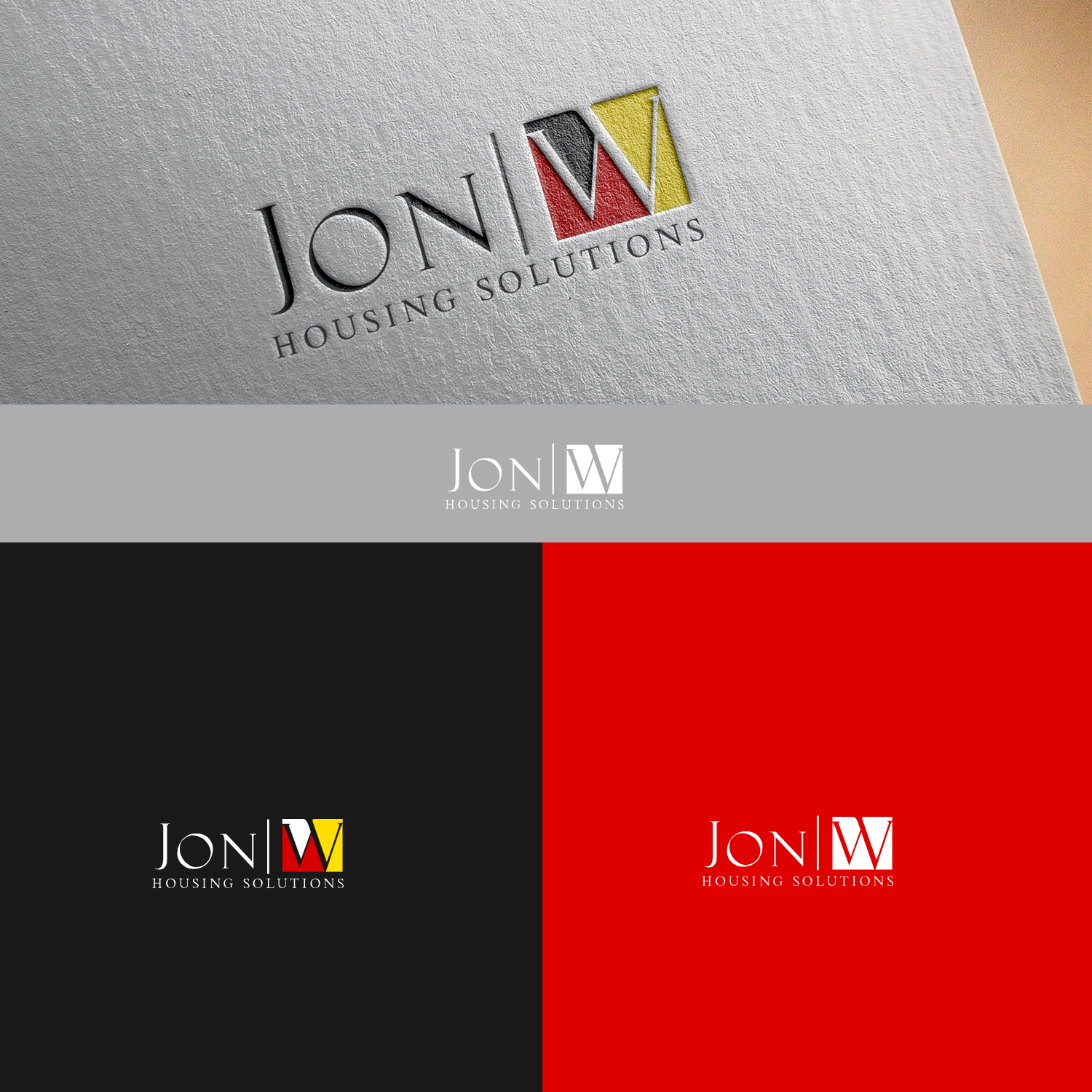 Logo-Design von S.N.Y™-01 für Jon W Home Sales | Design #33159422