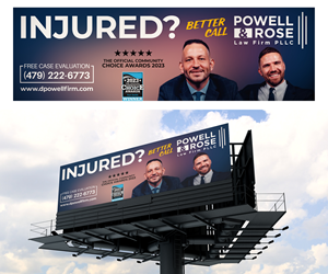 Billboard Design by ngupo for Law Offices of David L Powell, PLLC | Design: #33162452