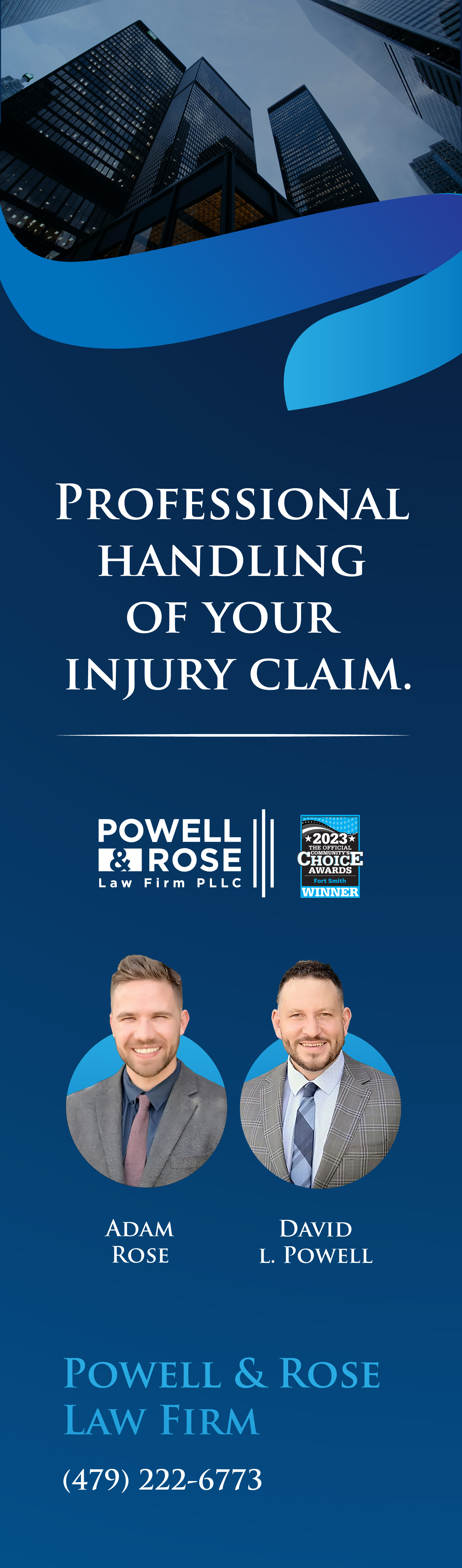 Billboard Design by Rakfa for Law Offices of David L Powell, PLLC | Design #33167351