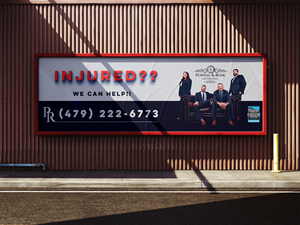 Diseño de Cartelera por nirmla450 para Law Offices of David L Powell, PLLC | Diseño: #33167370