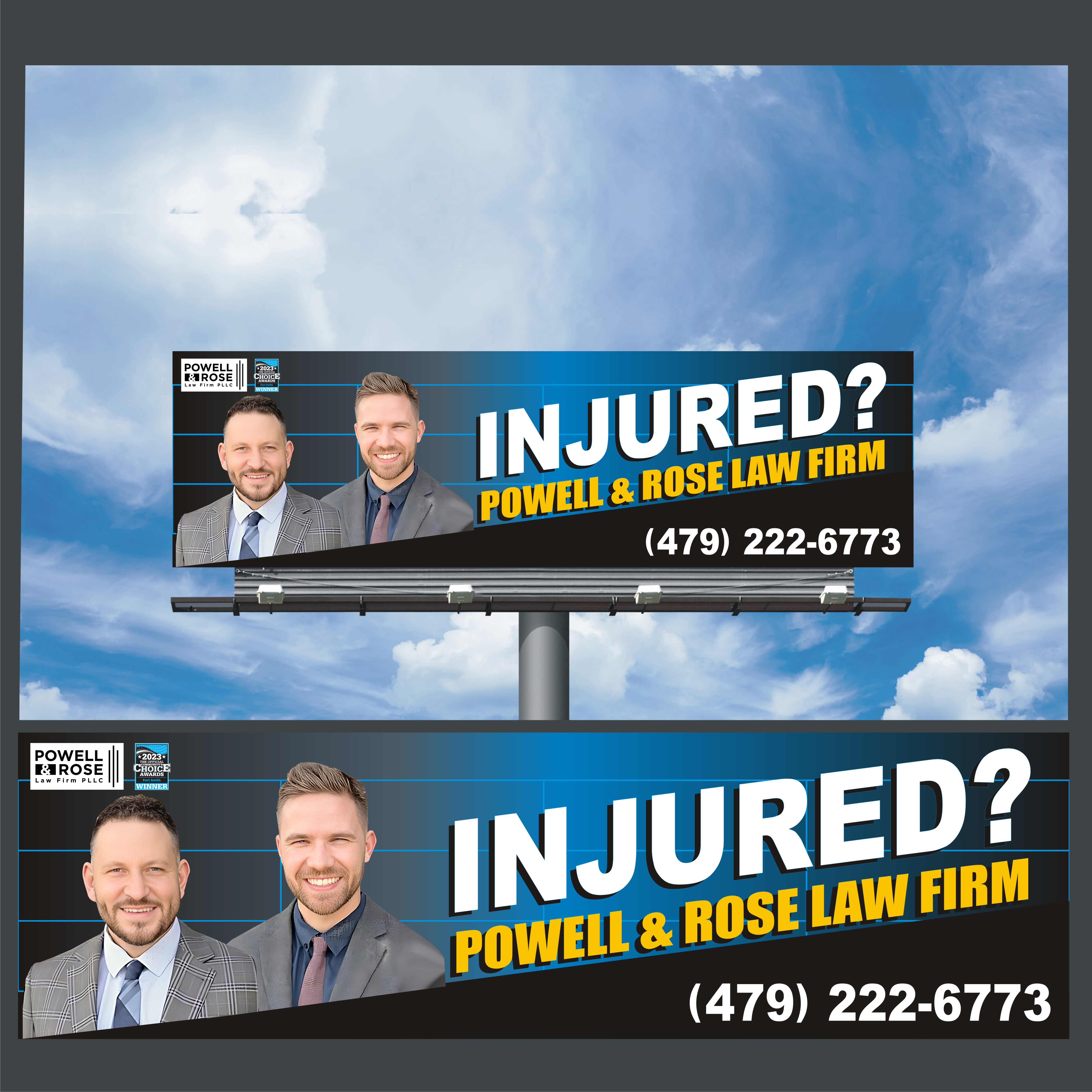 Design de Panneau par All art pour Law Offices of David L Powell, PLLC | Design #33156535