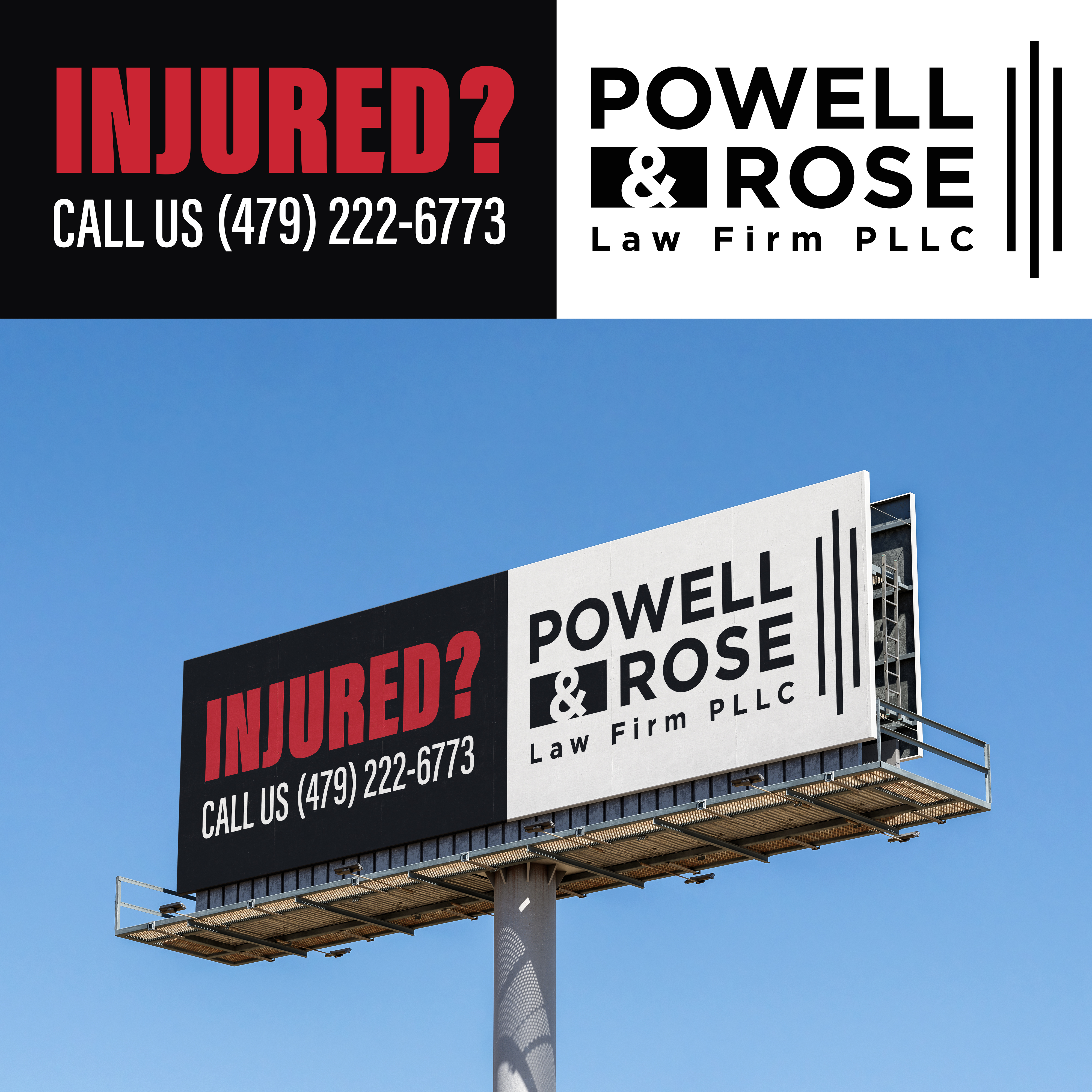 Billboard Design by Design Grind for Law Offices of David L Powell, PLLC | Design #33156013