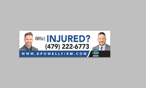 Diseño de Cartelera por Innovative Graphix para Law Offices of David L Powell, PLLC | Diseño: #33164944