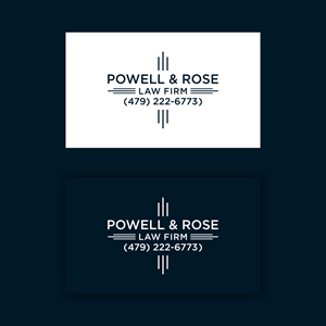 Design de Panneau par B.O_STUDIO pour Law Offices of David L Powell, PLLC | Design : #33170041