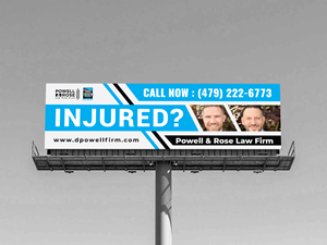 Diseño de Cartelera por artbitin para Law Offices of David L Powell, PLLC | Diseño: #33155578