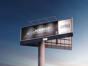 Billboard Design by Leonydaz for Law Offices of David L Powell, PLLC | Design: #33156656