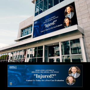 Diseño de Cartelera por creativeoutline para Law Offices of David L Powell, PLLC | Diseño: #33160446