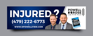 Werbetafel-Design von rkailas für Law Offices of David L Powell, PLLC | Design: #33167542