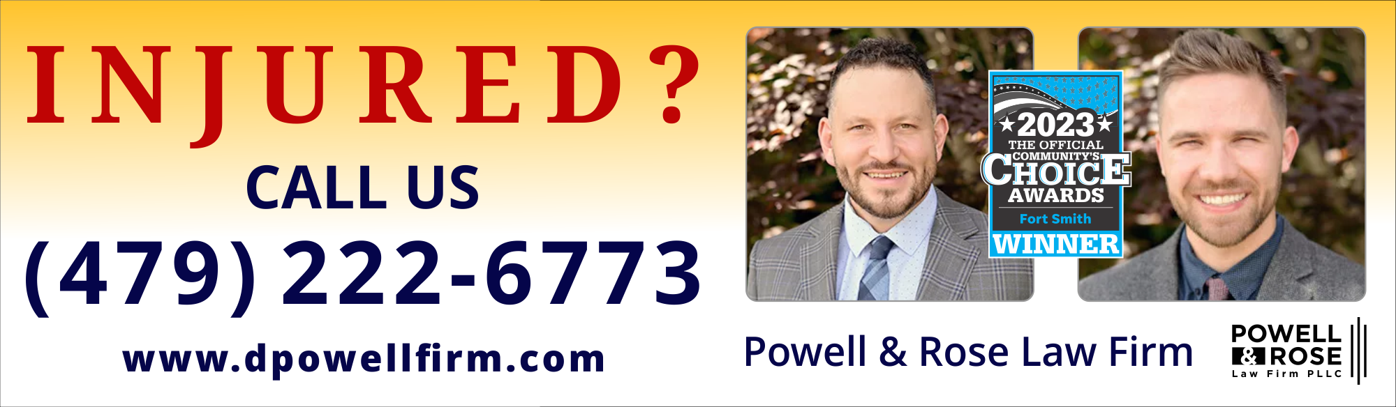 Diseño de Cartelera por 81y179 para Law Offices of David L Powell, PLLC | Diseño #33165733