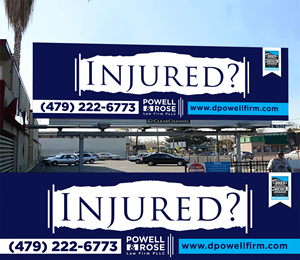 Design de Panneau par Aurora:) pour Law Offices of David L Powell, PLLC | Design : #33161496