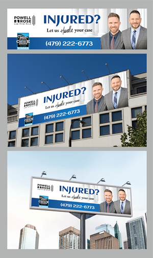 Diseño de Cartelera por Jaskaran_Singh para Law Offices of David L Powell, PLLC | Diseño: #33169952