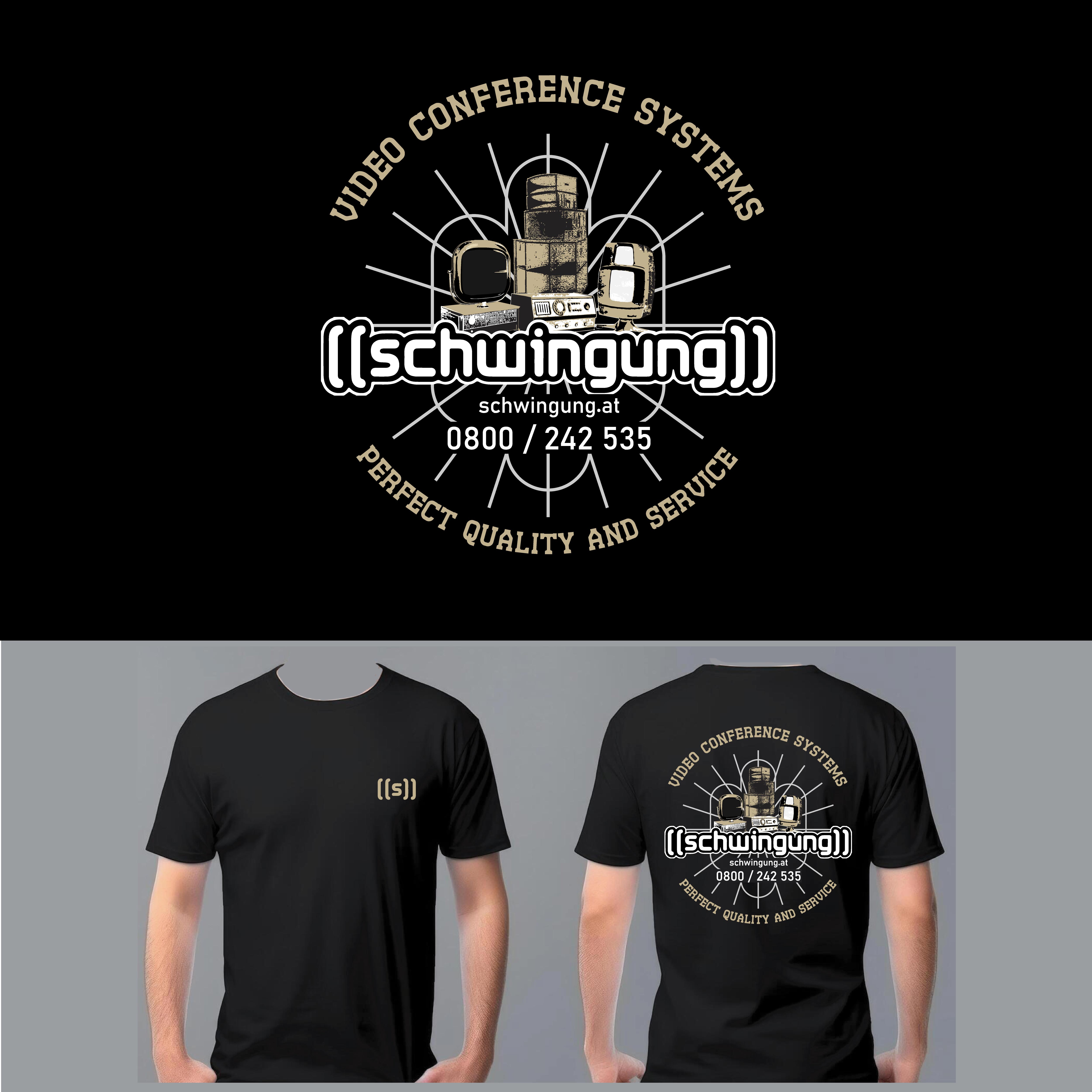 Diseño de Camiseta por onze design para ((schwingung)) multimedia solutions gmbh | Diseño: #33176190
