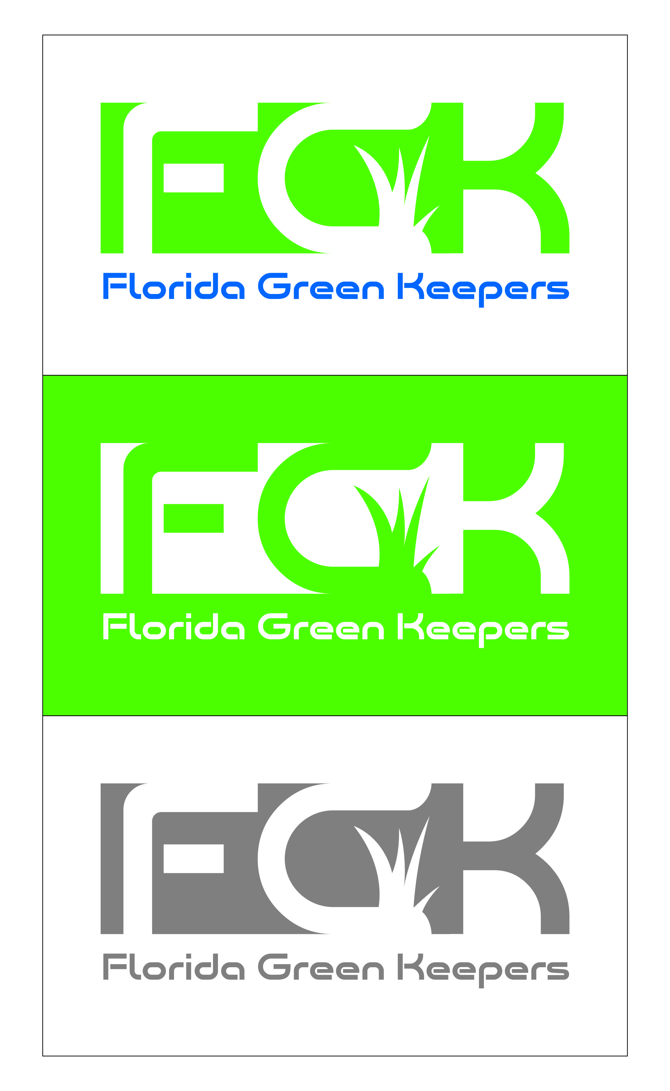 Logo Design by Ramesh  Salunkhe for Florida Green Keepers, LLC | Design #33176199
