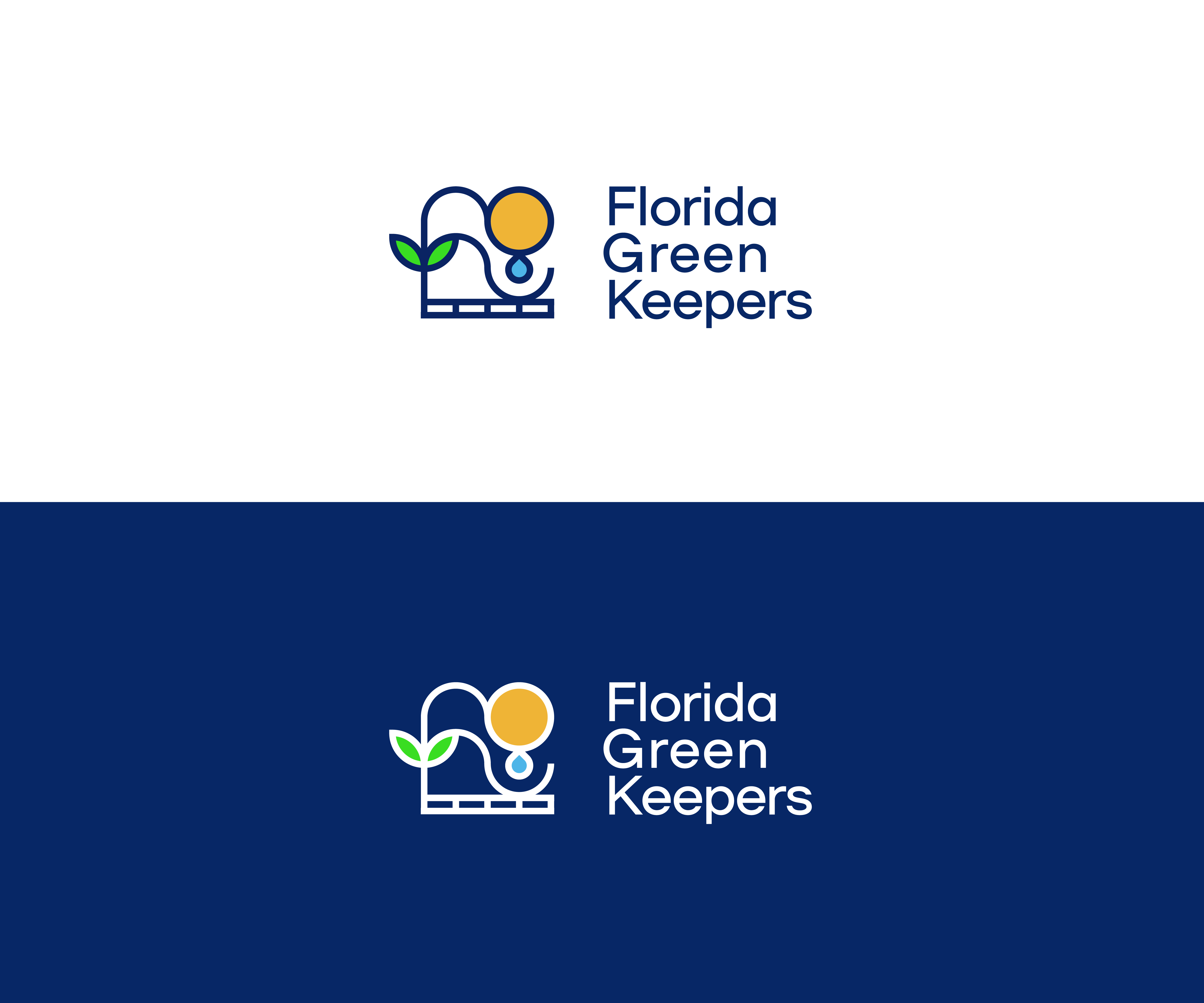 Logo Design by Drawing Room for Florida Green Keepers, LLC | Design #33187188