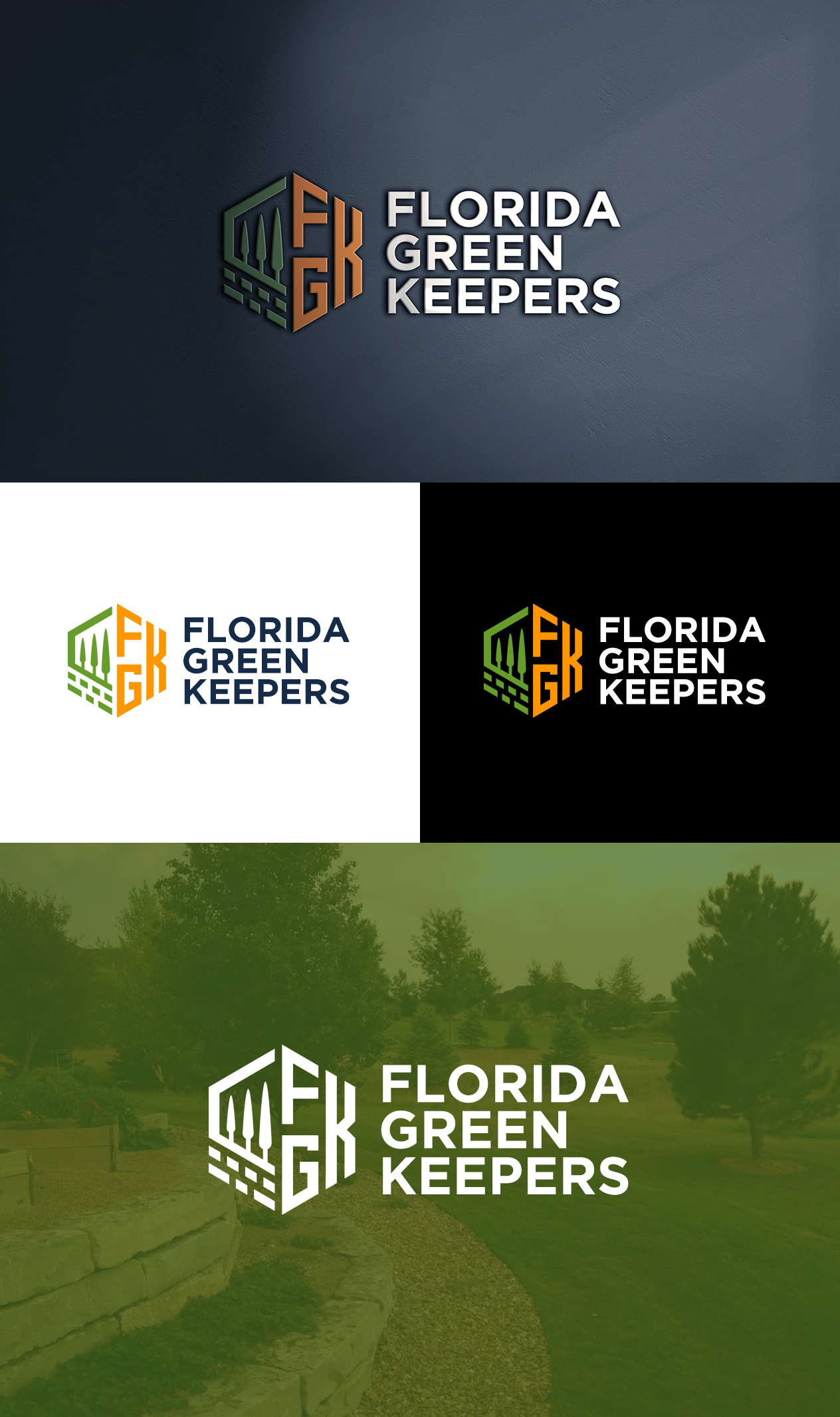 Logo Design by BehindSymbols for Florida Green Keepers, LLC | Design #33188950