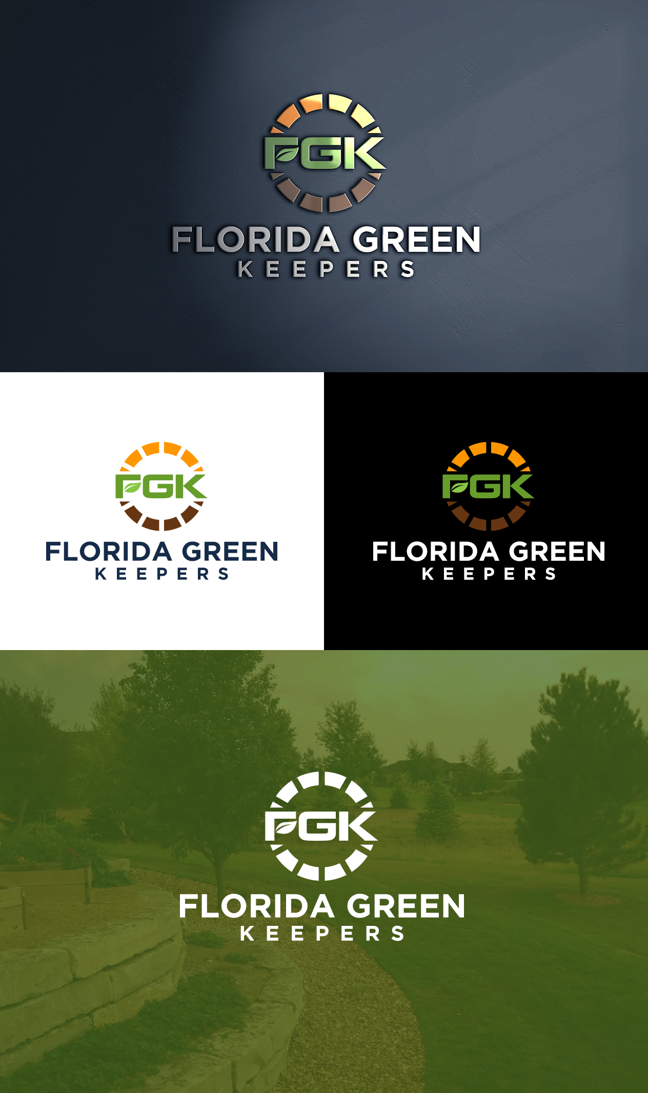 Logo-Design von BehindSymbols für Florida Green Keepers, LLC | Design #33188985