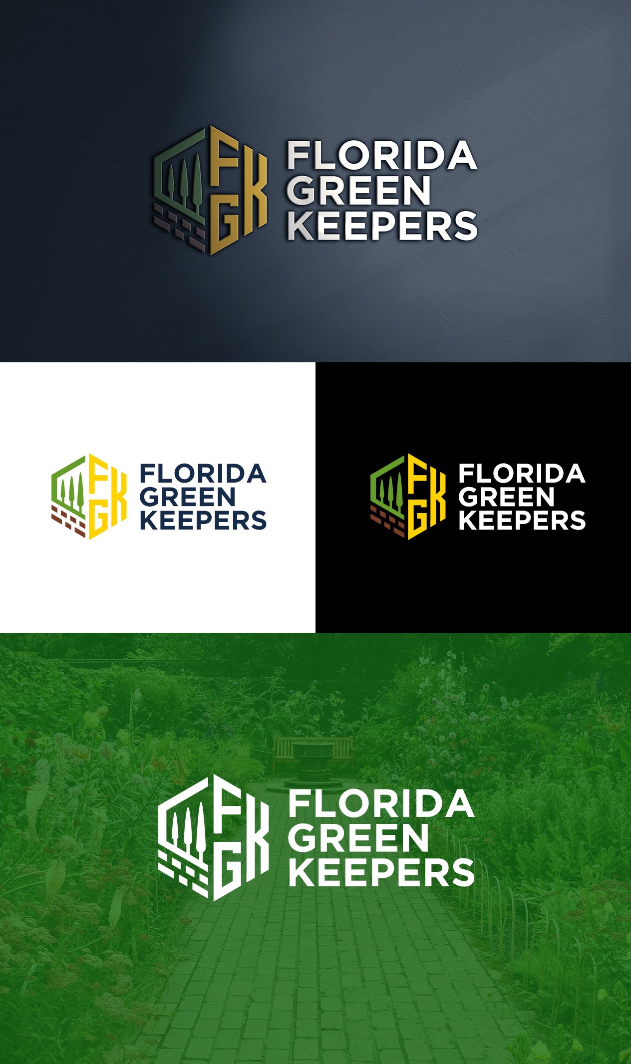 Logo Design by BehindSymbols for Florida Green Keepers, LLC | Design: #33202710
