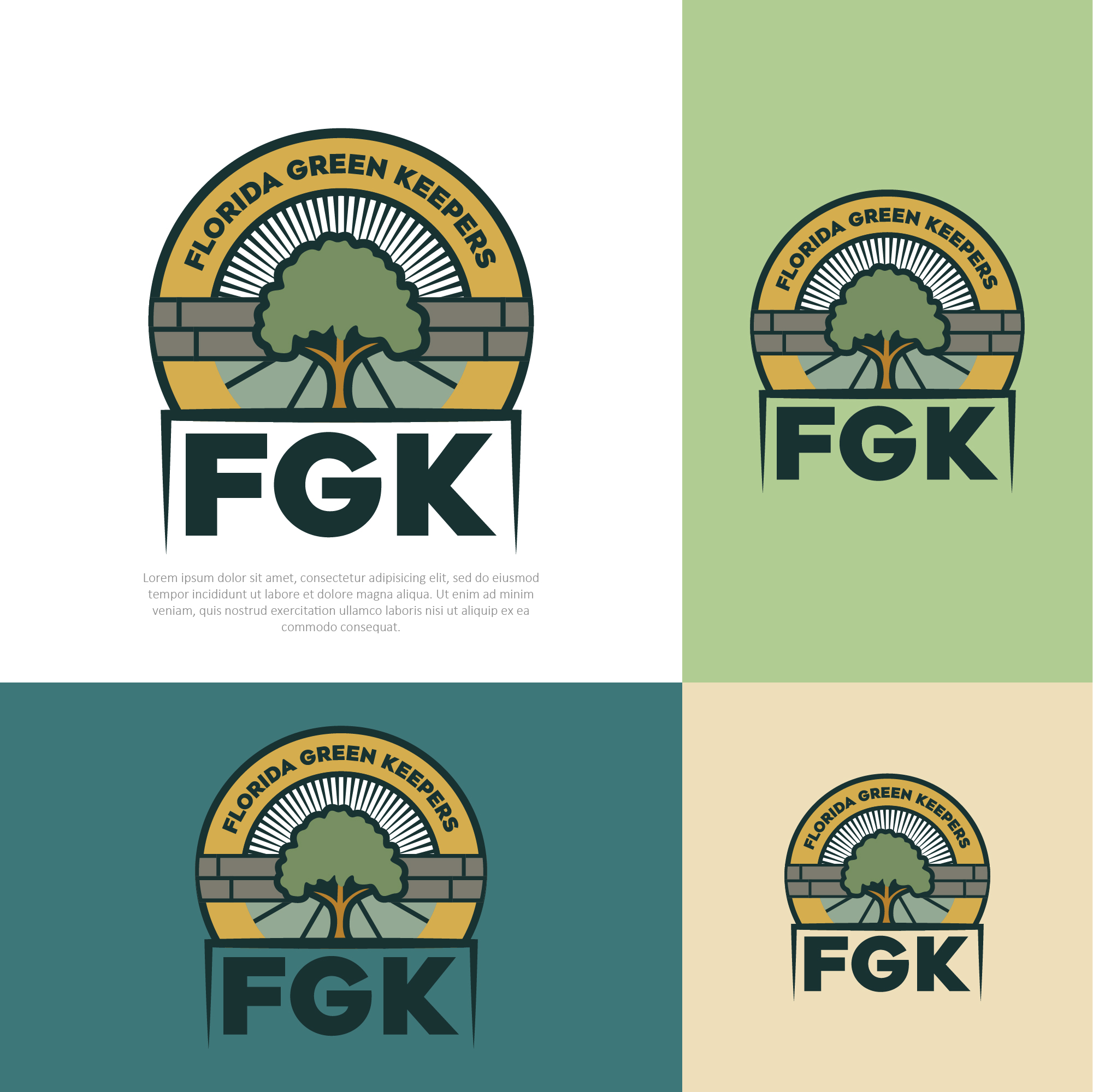 Logo Design by Transformed Design Inc. for Florida Green Keepers, LLC | Design #33163561