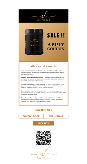 Email Marketing Design by Goltu for this project | Design: #33174045