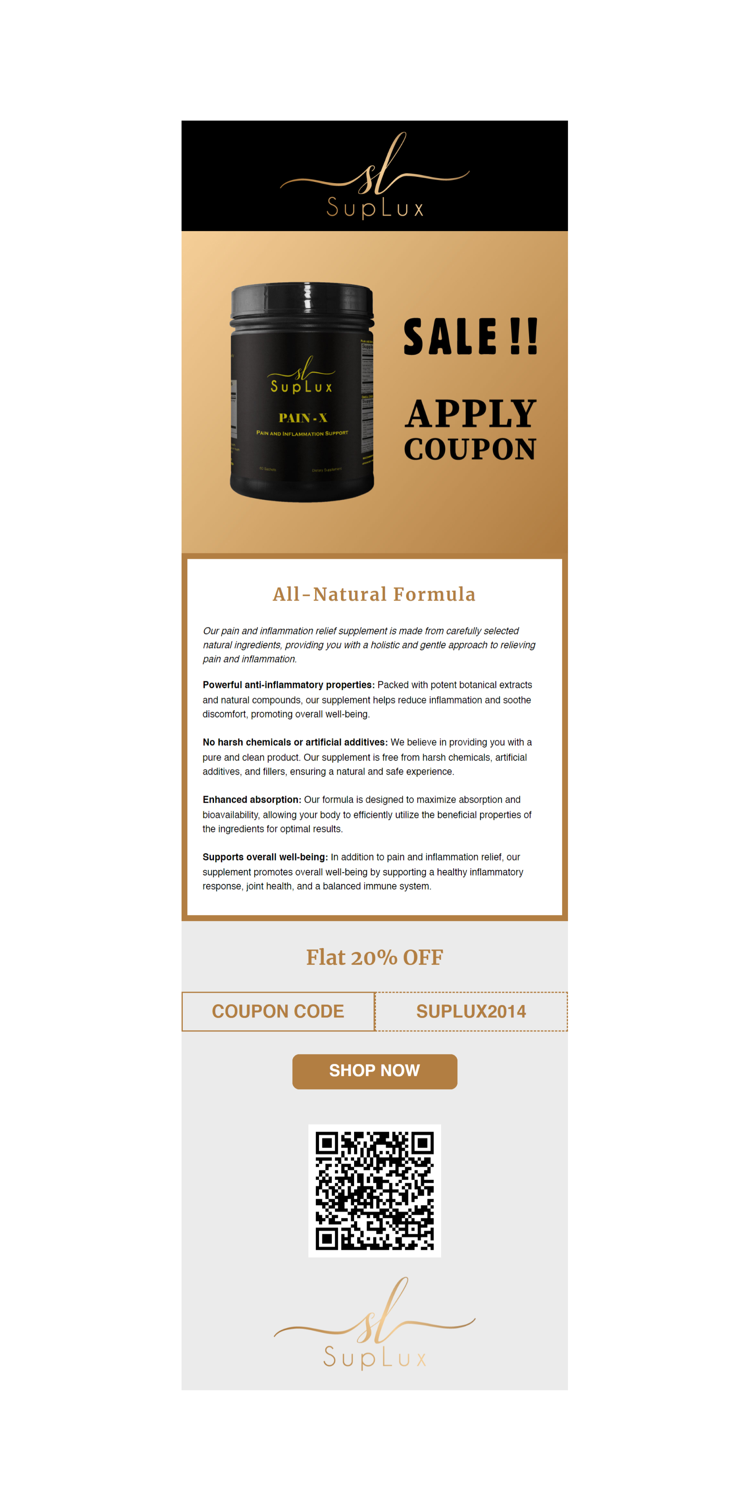 Email Marketing Design by Goltu for this project | Design #33174962