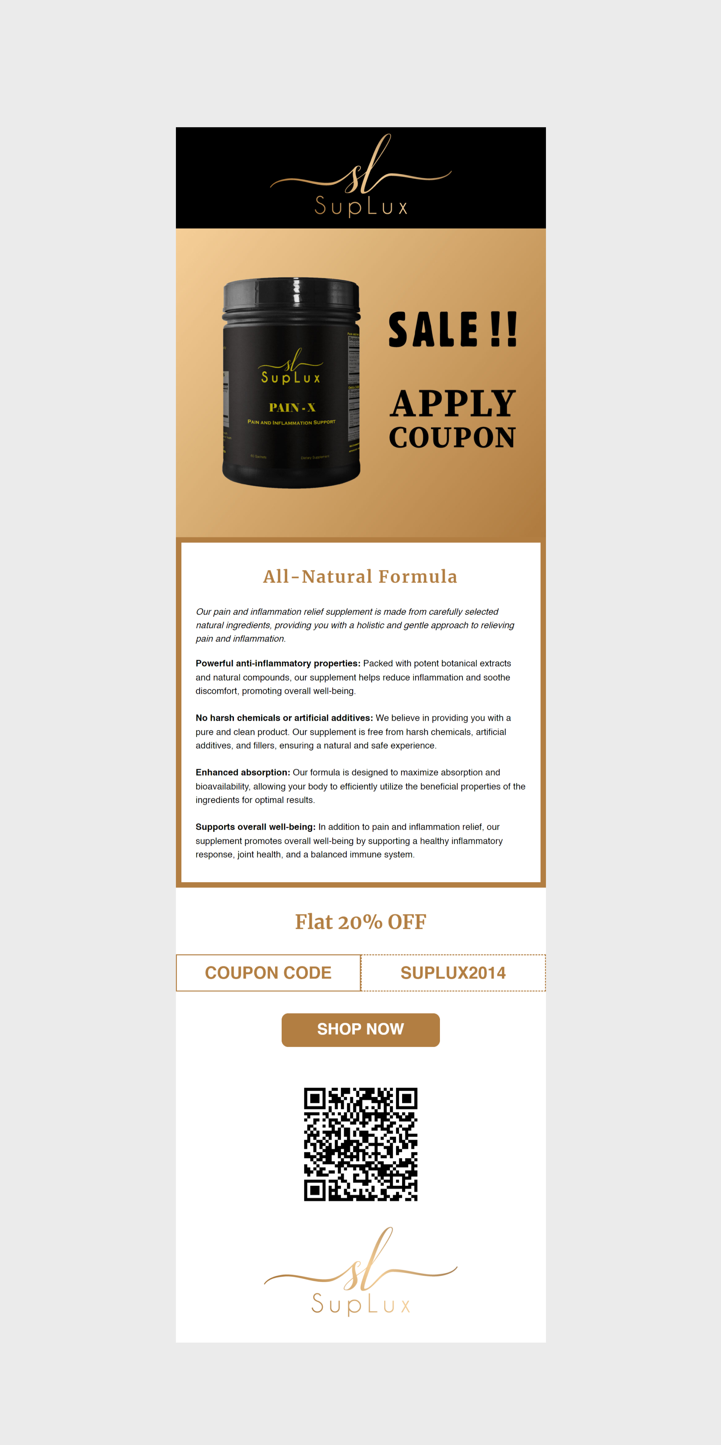 Email Marketing Design by Goltu for this project | Design #33179721