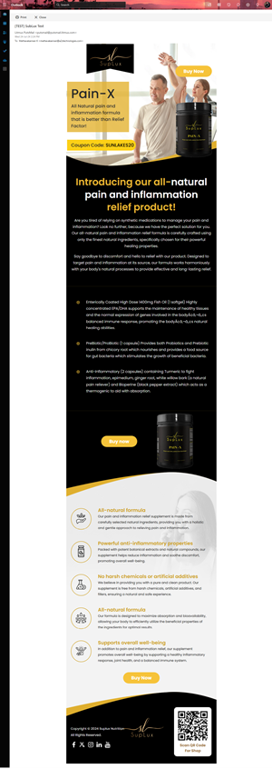 Email Marketing Design by pb for this project | Design: #33377516