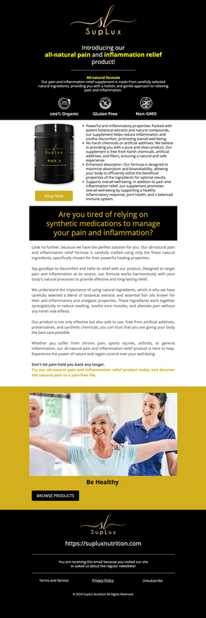 Email Marketing Design by Creative D2024 for this project | Design: #33174831