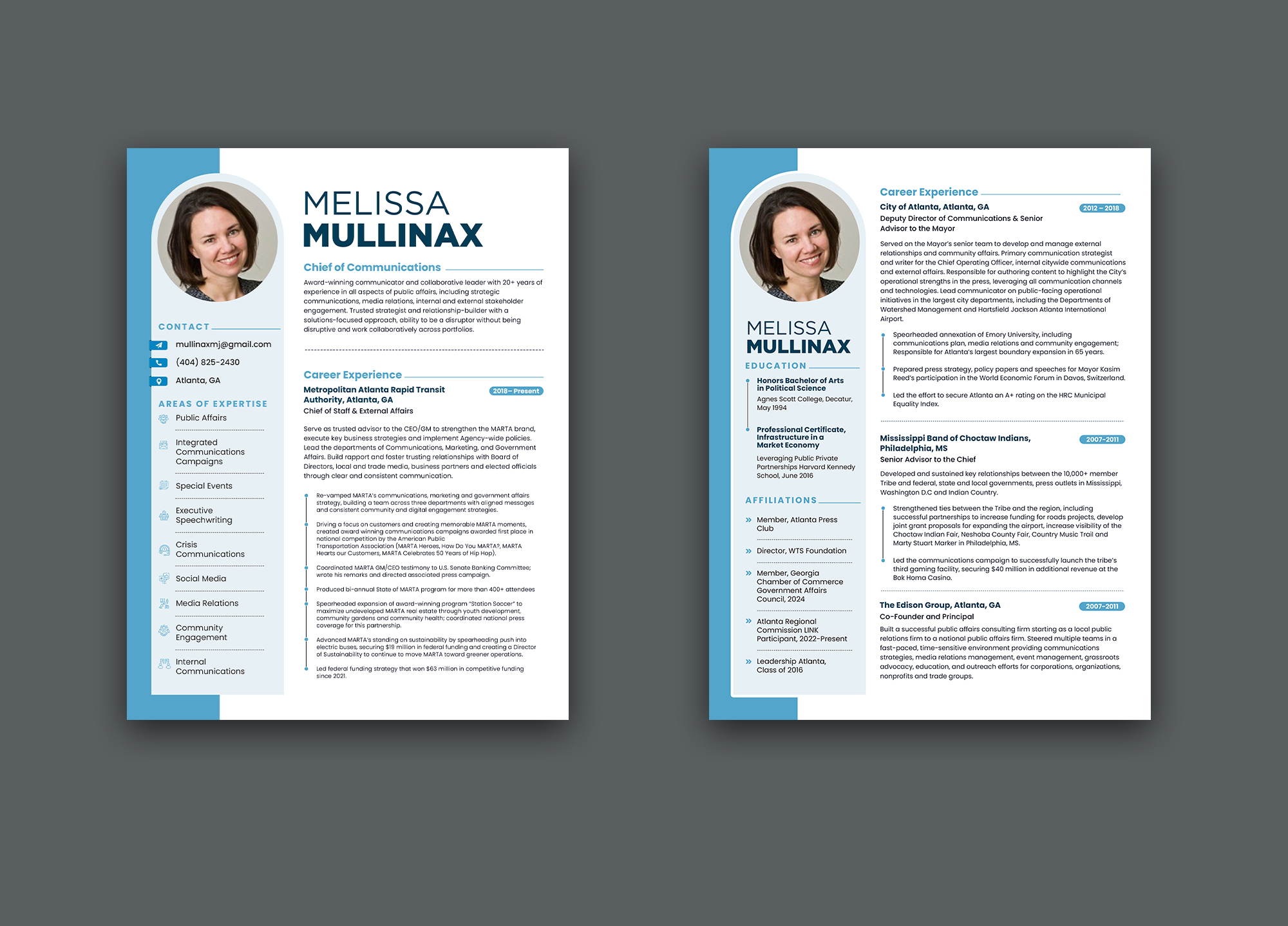 Resume Design by debdesign for this project | Design #33160323