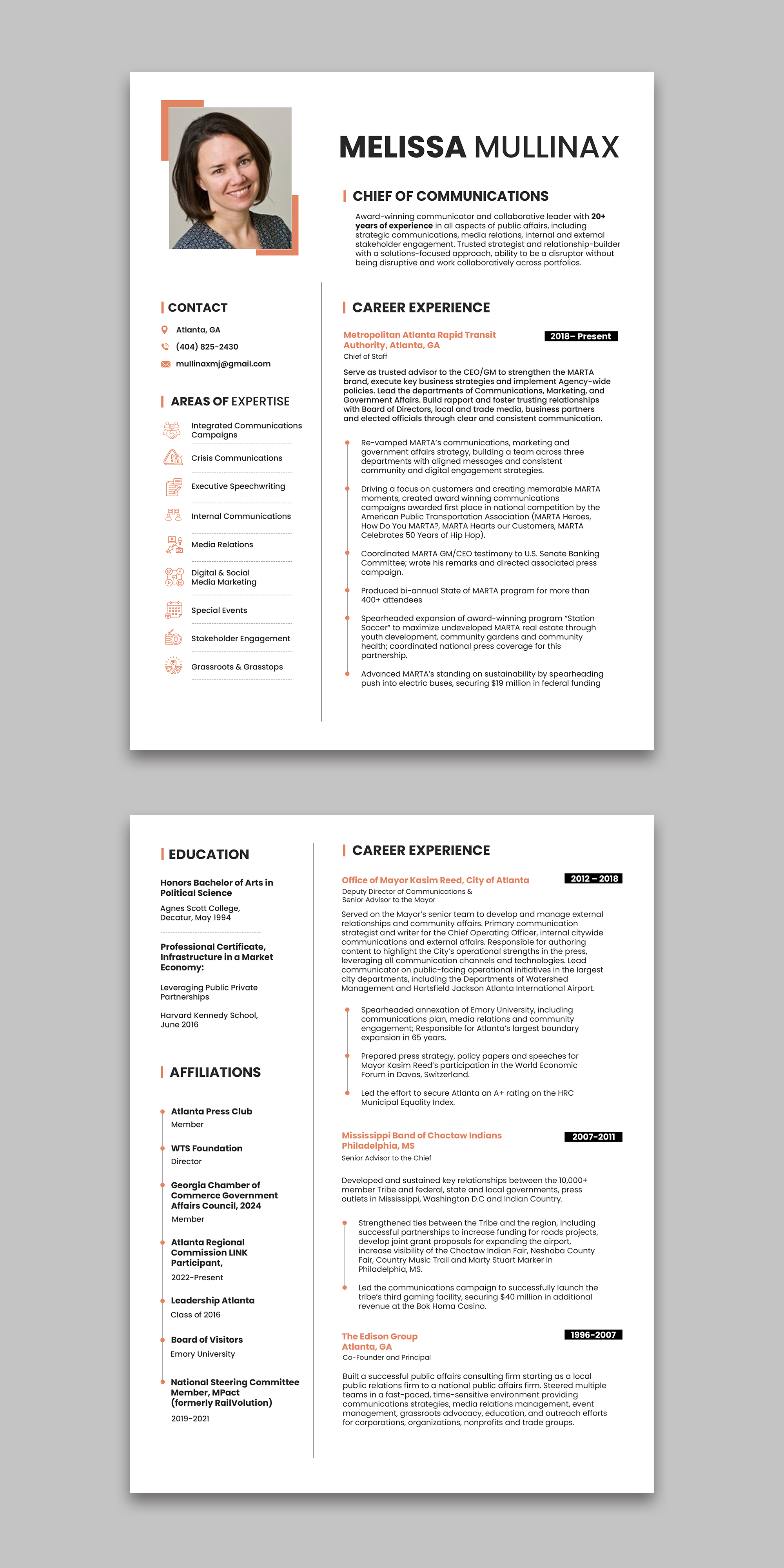 Resume Design by debdesign for this project | Design #33178246