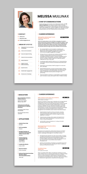 Design de CV par debdesign pour ce projet | Design : #33178246