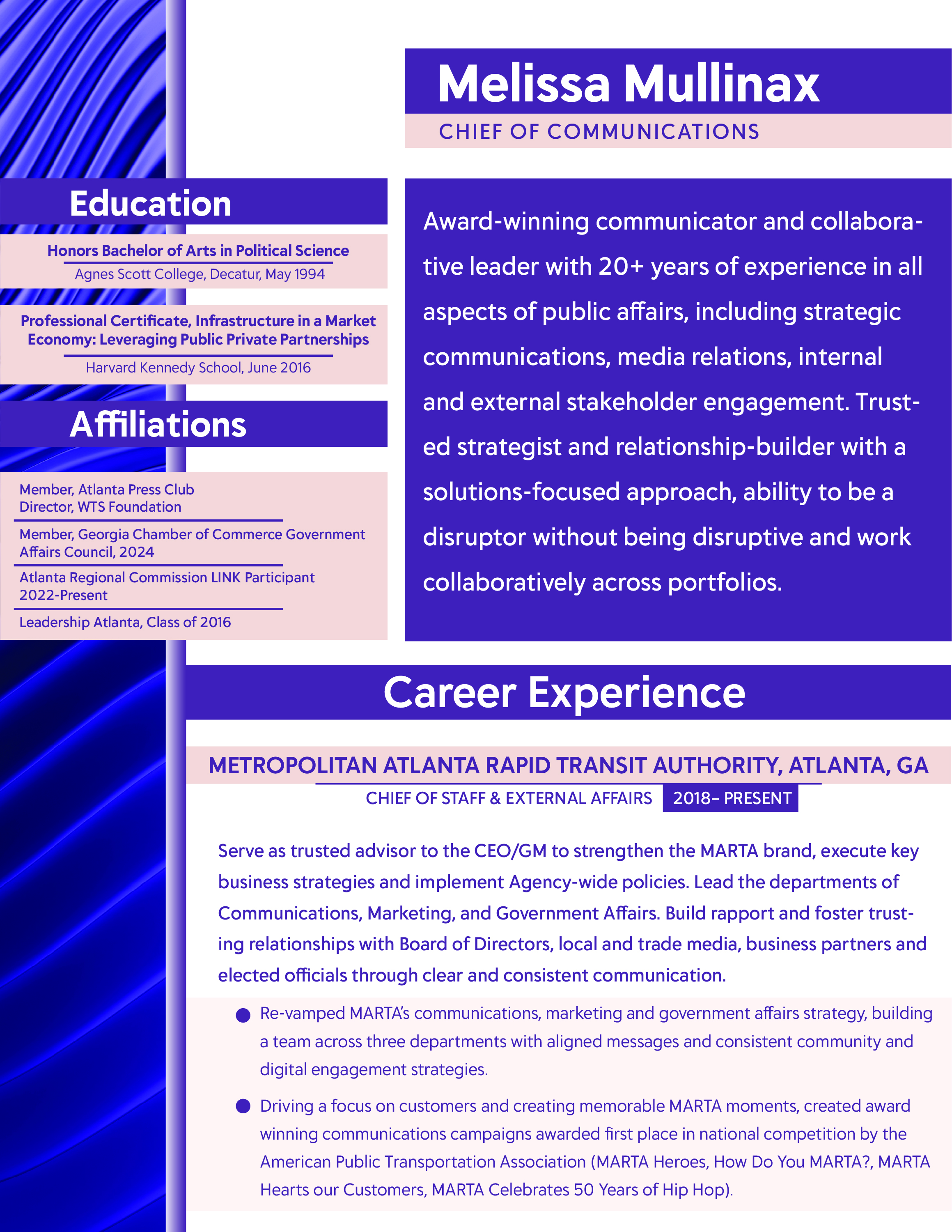 Resume Design by Rickyy for this project | Design #33168174