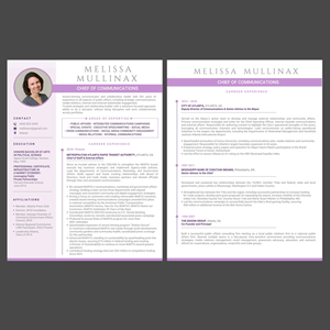 Design de CV par DA. pour ce projet | Design : #33159334