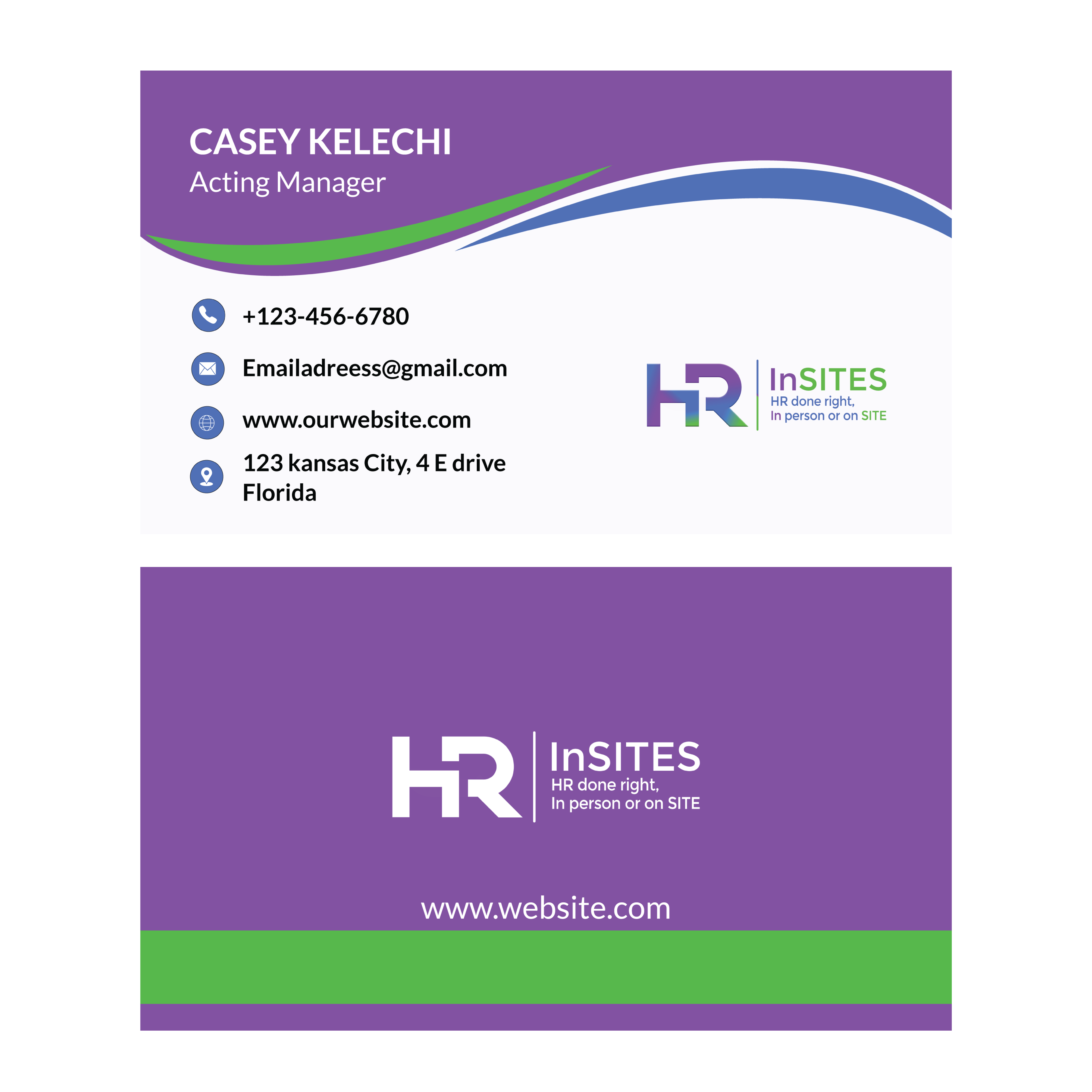 Visitenkarten-Design von Casey Kelechi für dieses Projekt | Design #33162951