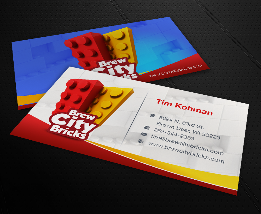Business Card Design by MPStudio for Brew City Bricks | Design #770433