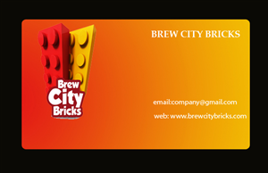 Design de Carte de Visite par Mahnoor pour Brew City Bricks | Design : #771490