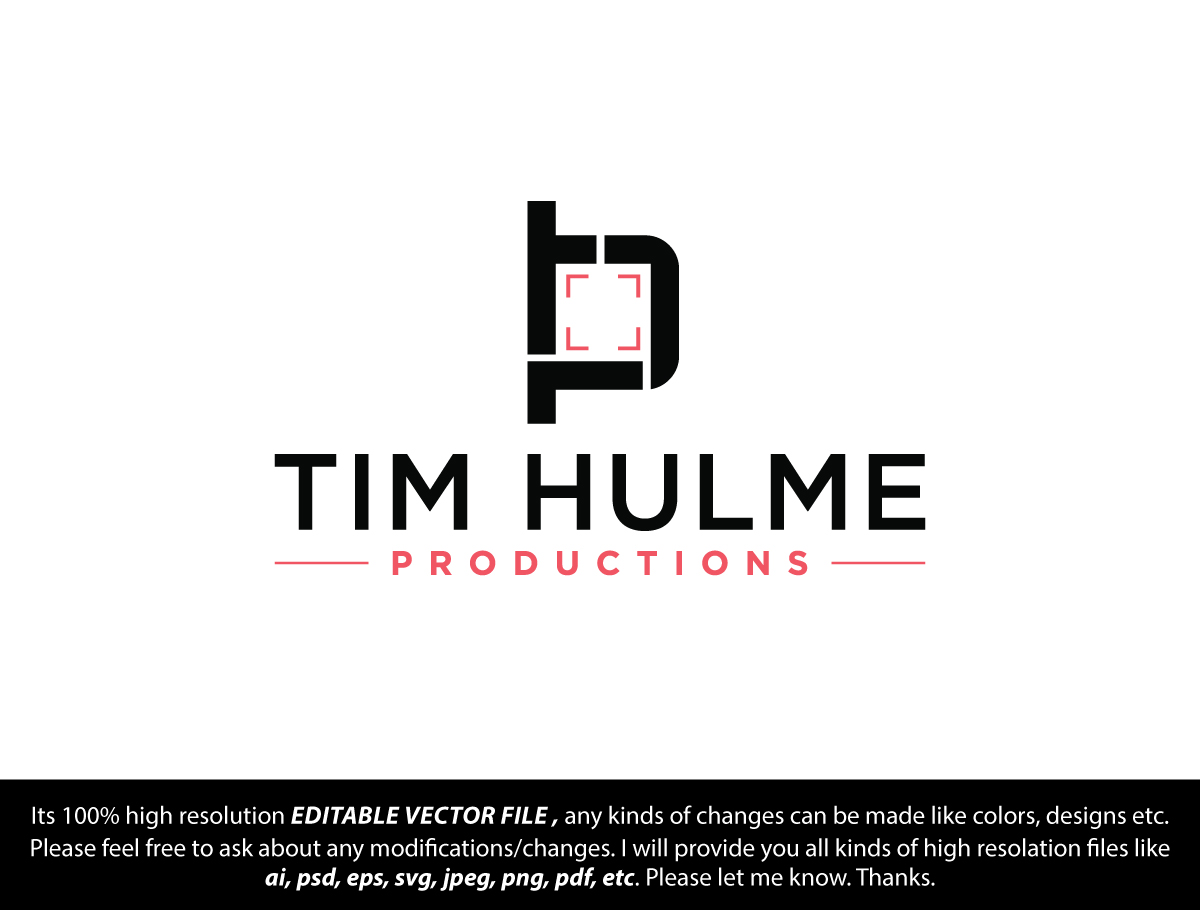 Logo Design by FireflyArt for Tim Hulme Photography PTY Ltd | Design #33325837