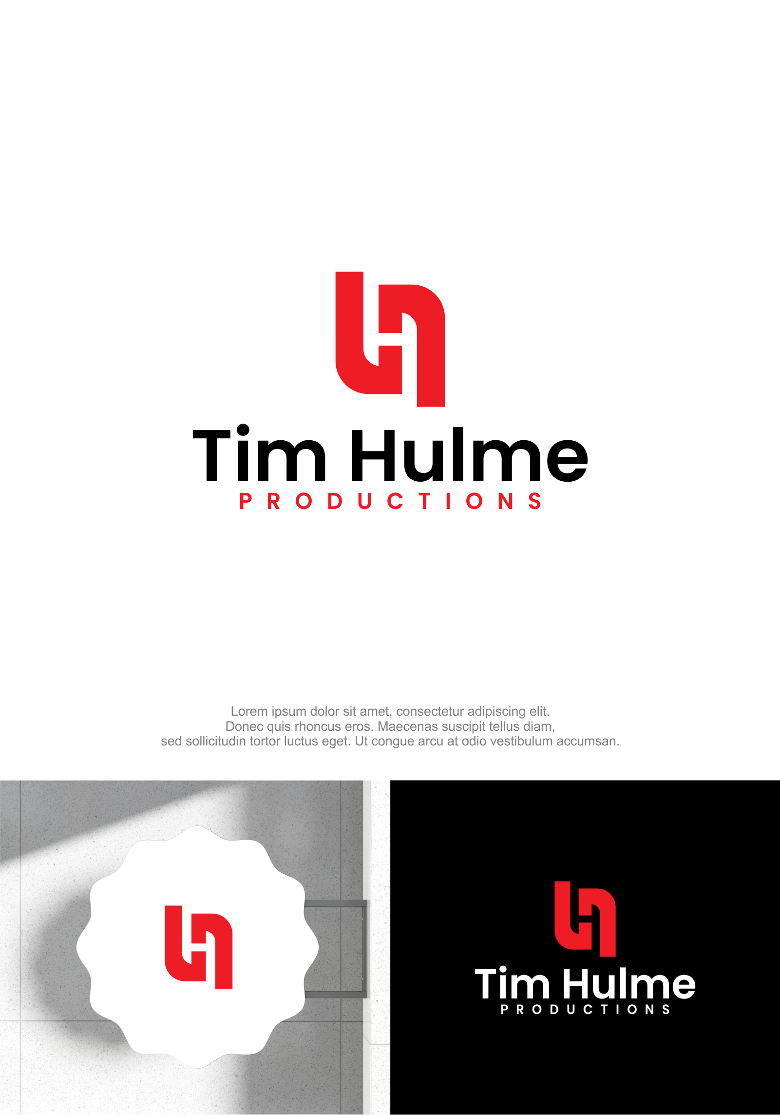 Logo Design by M.Syaiful Huda for Tim Hulme Photography PTY Ltd | Design #33321783
