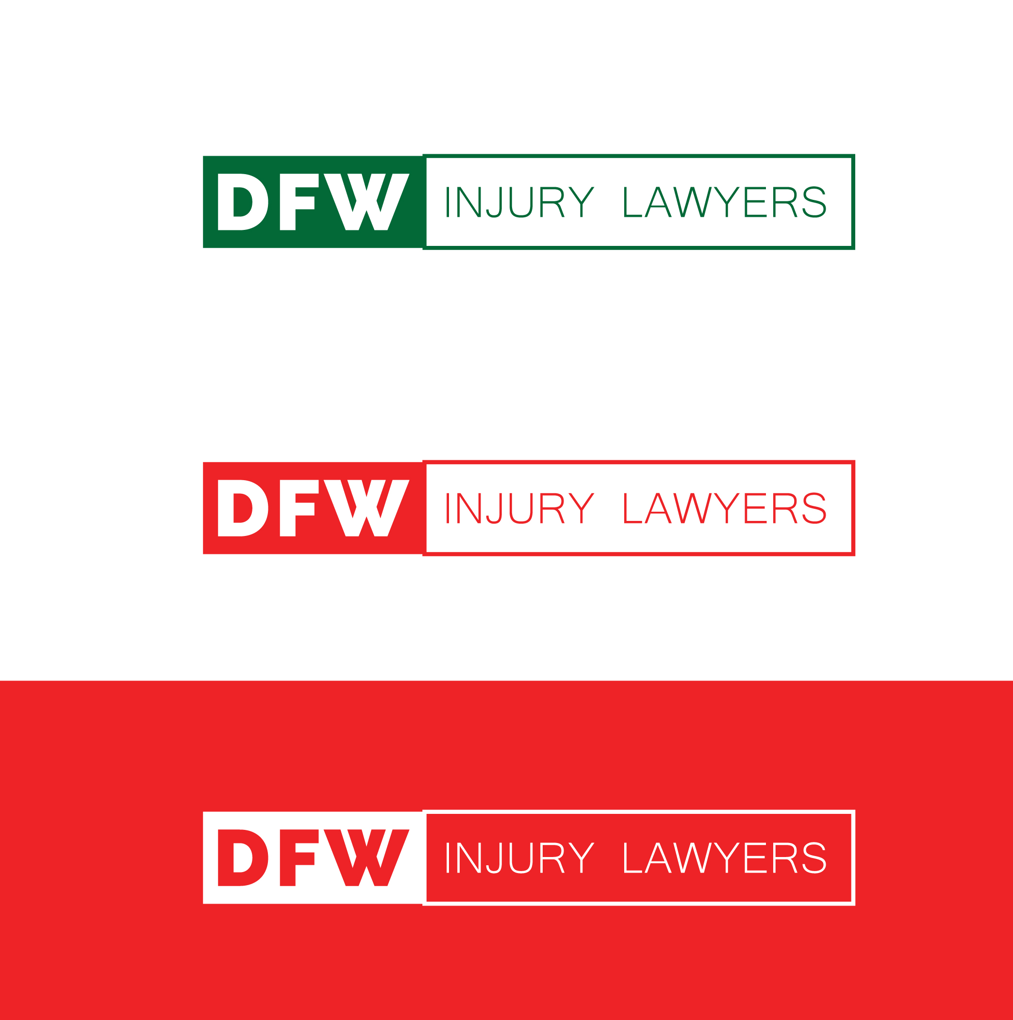 Graphic Design by CrewType for DFW Injury Lawyers | Design #33203844