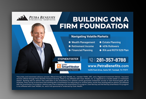 Design Annonce  par OwnDesign pour Petra Benefits Financial Services | Design : #33173771